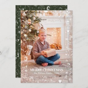 Christmas Photo Overlay Holiday Card