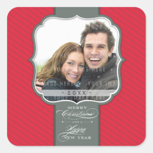 CHRISTMAS PHOTO STICKER :: lapel 7