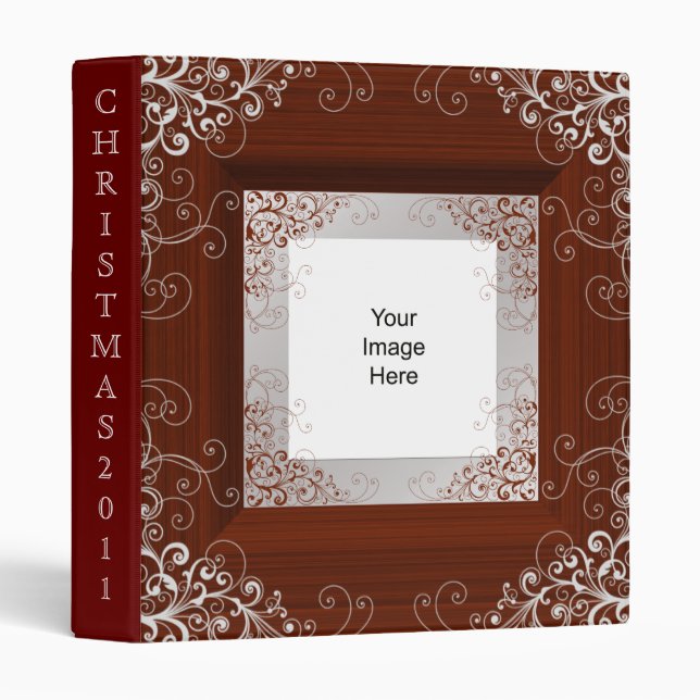 Christmas Photo Template Avery Binder (Front/Spine)