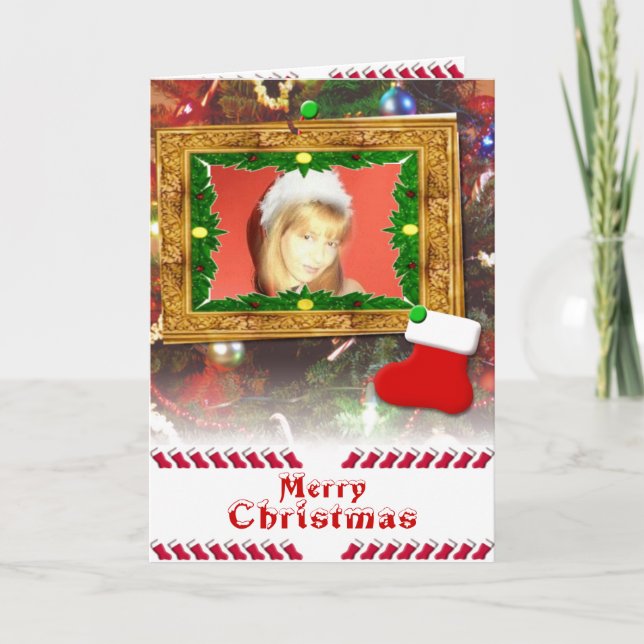 Christmas PhotoFrame Card (Front)