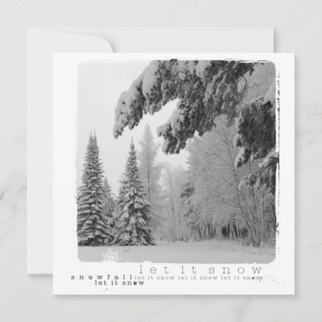 Christmas Photography Photo card (Front)
