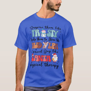 Christmas Physicalherapistherapy Santas Favorite P T-Shirt