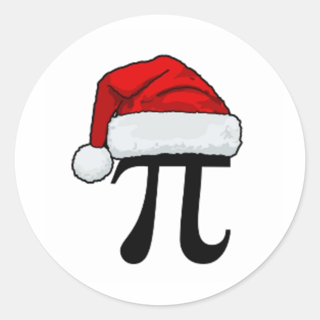 Christmas Pi Stickers (Front)