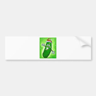Christmas Pickle Bumper Sticker