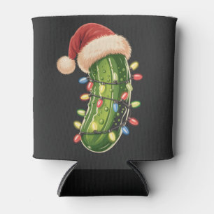 Christmas Pickle Pickle In Xmas Light Pickle Can Cooler