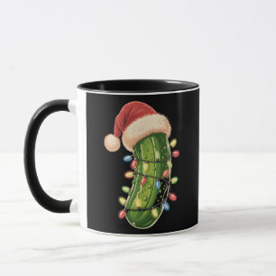 Christmas Pickle Pickle In Xmas Light Pickle  Mug