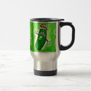 Christmas Pickle Travel Mug