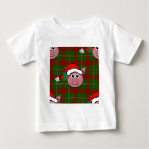 christmas pig baby T-Shirt