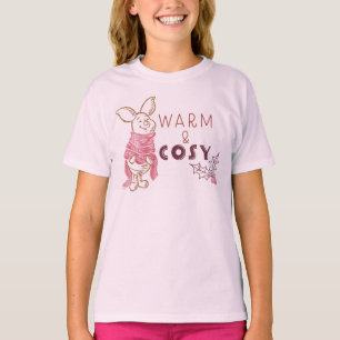Christmas Piglet   Warm & Cosy T-Shirt