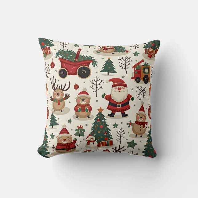 Christmas pillow cushion (Front)