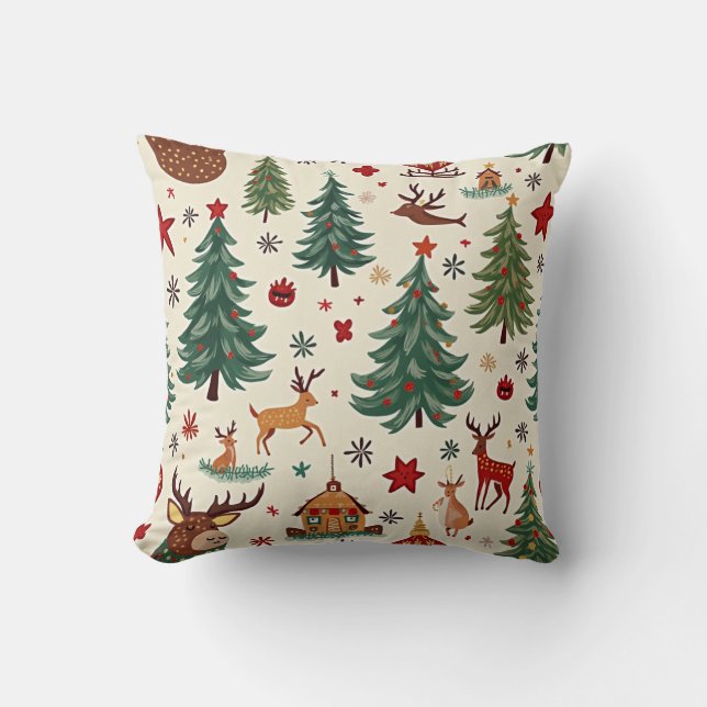 Christmas pillow cushion (Front)