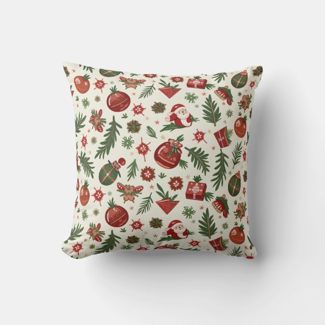 christmas pillow cushion (Edit) (Front)