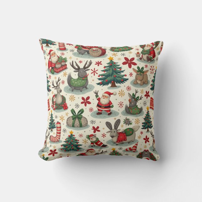 christmas pillow cushion(edit) (Front)