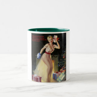 Christmas Pin-up Coffee Mug
