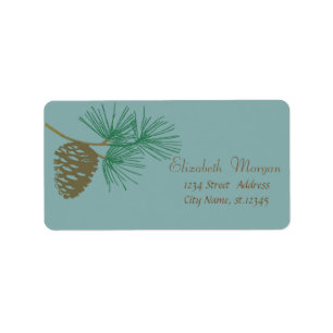 Christmas,Pinecone ,Evergreen Label