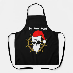 Christmas Pirates T Shirt Apron