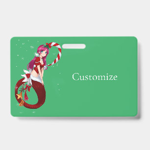 Christmas Pixie Mermaid Thunder_Cove Badge