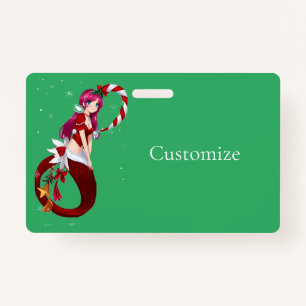 Christmas Pixie Mermaid Thunder_Cove Badge
