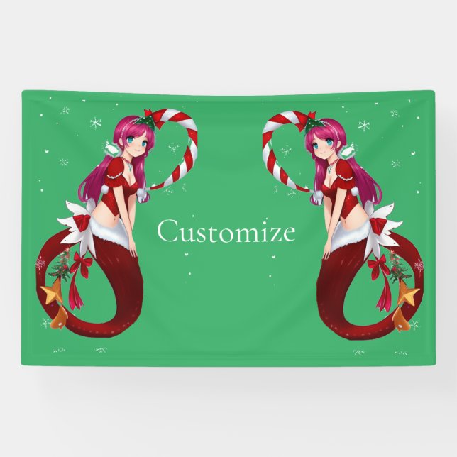 Christmas Pixie Mermaid Thunder_Cove Banner (Horizontal)