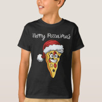 Christmas Pizza Funny Merry Pizzamas - Xmas Piza L
