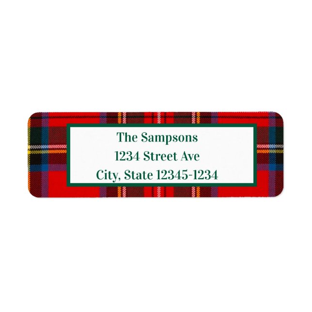 Christmas Plaid (Front)