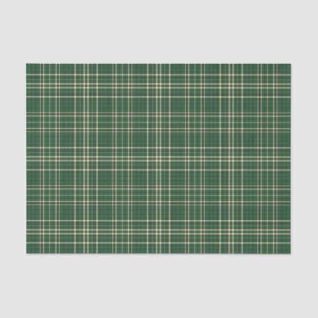 Christmas Plaid 04-TISSUE WRAPPING PAPER (Front)