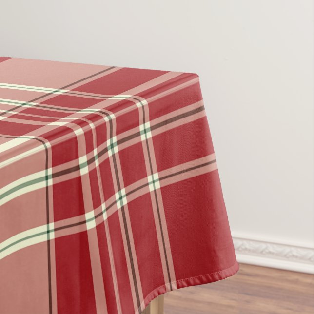 Christmas Plaid 07-Cotton Tablecloth 52x70 (In Situ)
