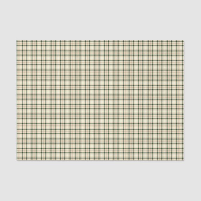 Christmas Plaid 16-TISSUE WRAPPING PAPER (Front)