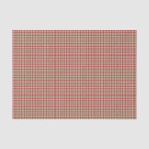 Christmas Plaid 19-TISSUE WRAPPING PAPER
