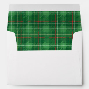 Christmas Plaid 2 Envelope