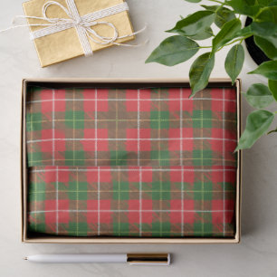 Christmas Plaid 3 Tissue Paper