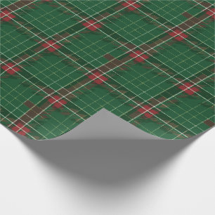 Christmas Plaid 8 Wrapping Paper