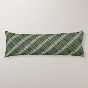 Christmas Plaid Body Pillow