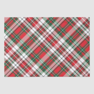 Christmas Plaid Bright #2 Tissue Paper