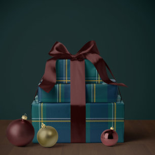 Christmas plaid classic holiday simple wrapping paper