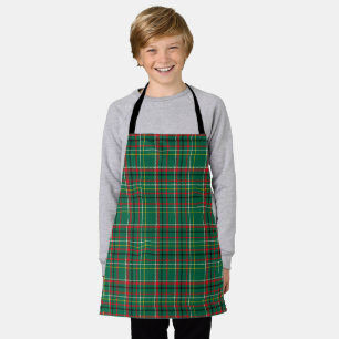 Christmas Plaid Green Pattern-23914 Apron
