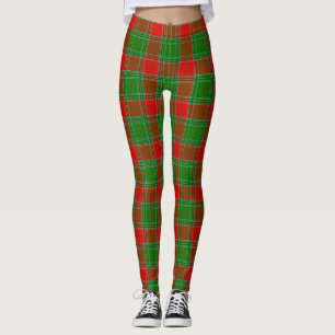Christmas plaid leggings