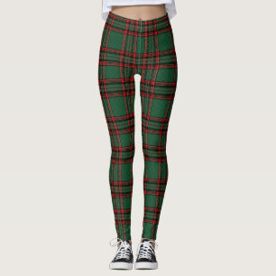 christmas plaid Leggings