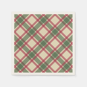 Christmas Plaid Napkins
