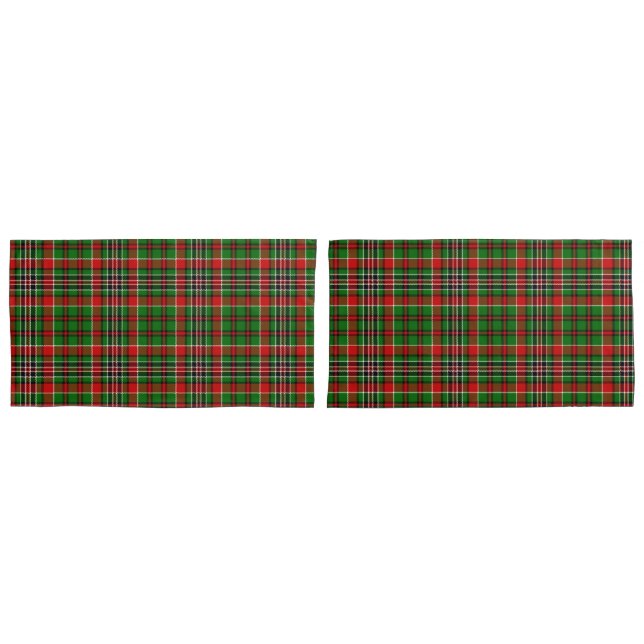 Christmas Plaid Pillowcase Set (Front-Set)