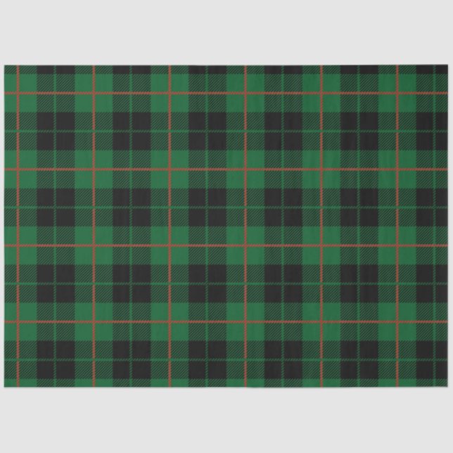 Christmas Plaid Series Design 19 Tissue Paper (Front)