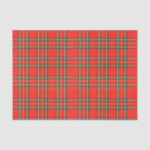 Christmas Plaid Tissue Paper