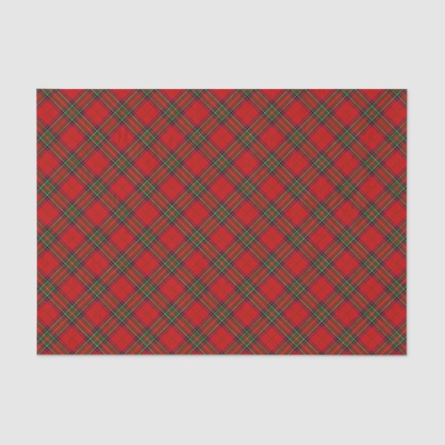 Christmas Plaid Tissue Paper (Front)
