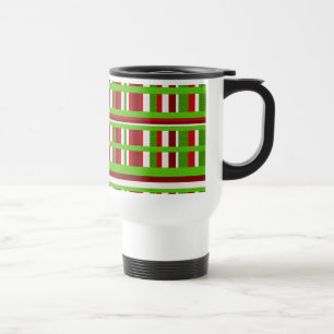 Christmas Plaid Travel Mug