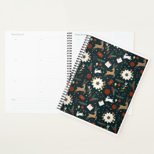 christmas planner - cute cover christmas planner  (Display)