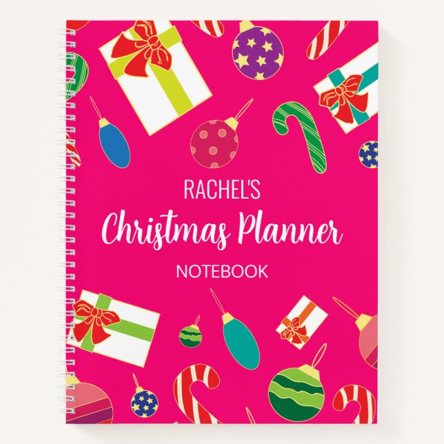 Christmas Planner Notebook (Front)