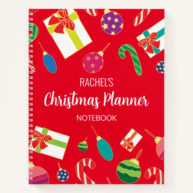Christmas Planner Notebook (Front)