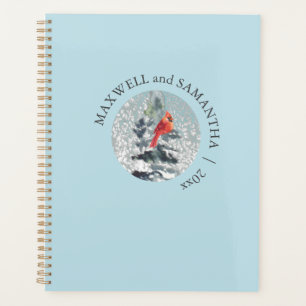 Christmas Planner Watercolor Winter Wonderland