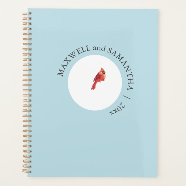 Christmas Planner Watercolor Winter Wonderland (Front)