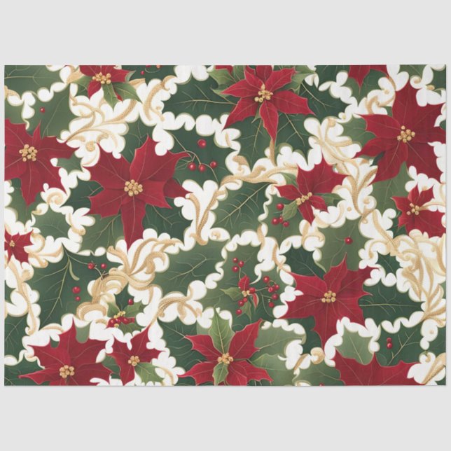 christmas plants galore tissue paper (Front)